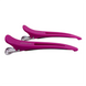 Hair Expert Clip Качка-Зажими (резинка, метал, пластик), х6, Рожеві HE111277 фото