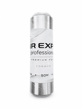 Hair Expert Premium Foil Фольга гладка 12 см, 50 м, 14мк HEXR14 фото