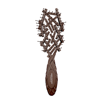 Hair Expert Розчіска для волосся Nest Brush, Brown HE10803 фото