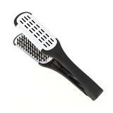 Hair Expert Hairbrush Black/White Гребінець-зажим HE0009 фото