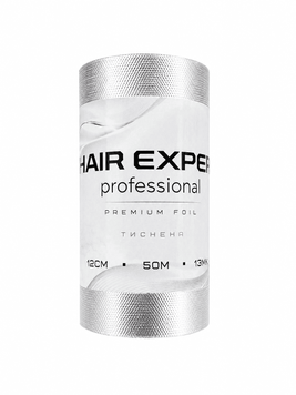 Hair Expert Premium Foil Фольга тиснена 12 см, 50 м, 13 мк HE2602 фото