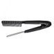Hair Expert Hairbrush V Shaped METAL comb BLUE Расческа-зажим KRT0009 фото