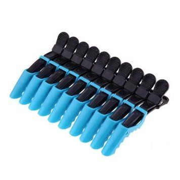 Hair Expert Clip Зажими-крокодили, х10, Сині HE111190 фото