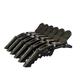 Hair Expert Clip Зажимы-крокодилы, х6, Черные HE111340 фото 2