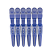 Hair Expert Clip Зажимы-крокодилы, х6, Лиловые HE111340 фото