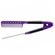 Hair Expert Hairbrush V Shaped METAL comb BLUE Расческа-зажим KRT0009 фото