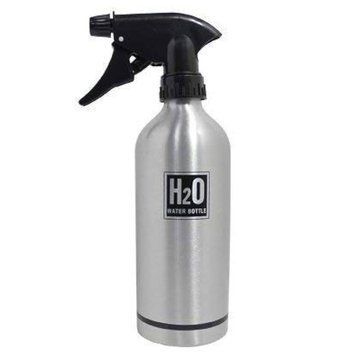 Hair Expert Перукарський розпилювач для волосся H2O метал СРІБНИЙ, 500 мл HE111500 фото